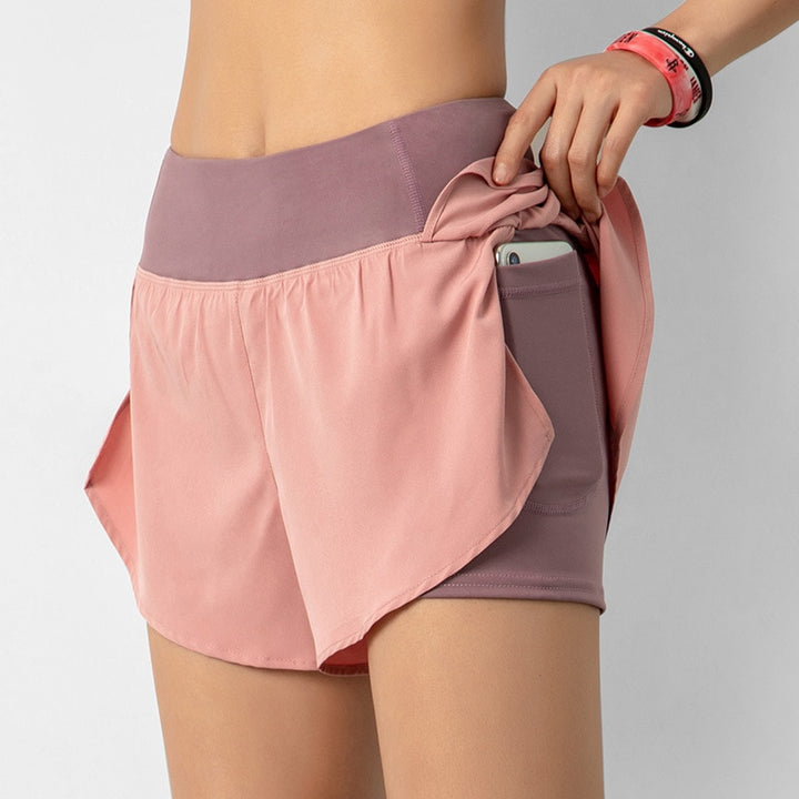 Breeze Mid-Rise Hidden Pocket Shorts