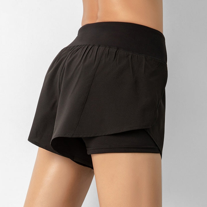 Breeze Mid-Rise Hidden Pocket Shorts