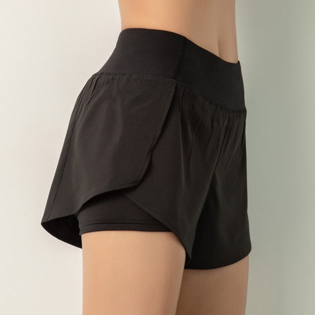 Breeze Mid-Rise Hidden Pocket Shorts