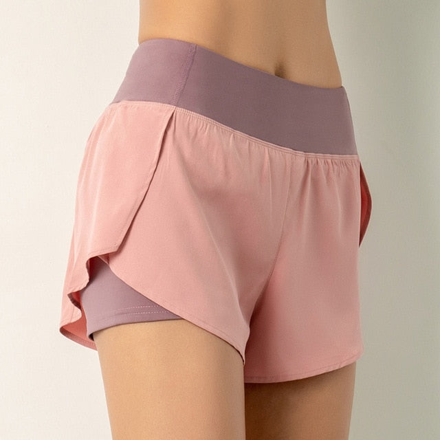 Breeze Mid-Rise Hidden Pocket Shorts