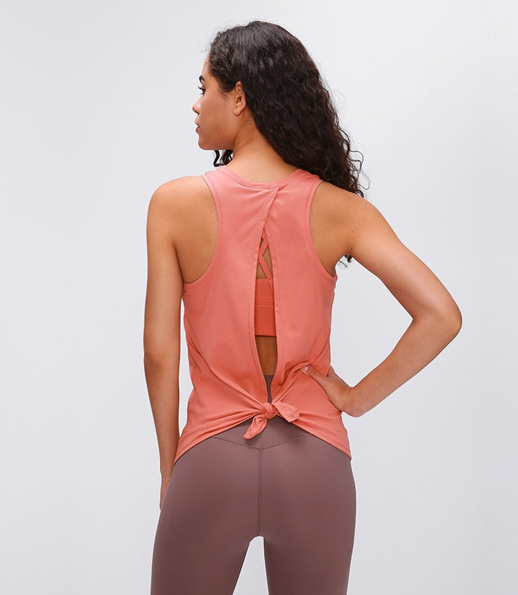 Juliet Split-Back Tank Top