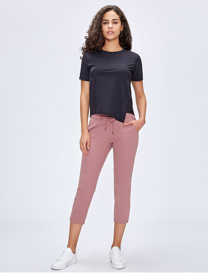 Lola Lightweight Mid-Rise Pants