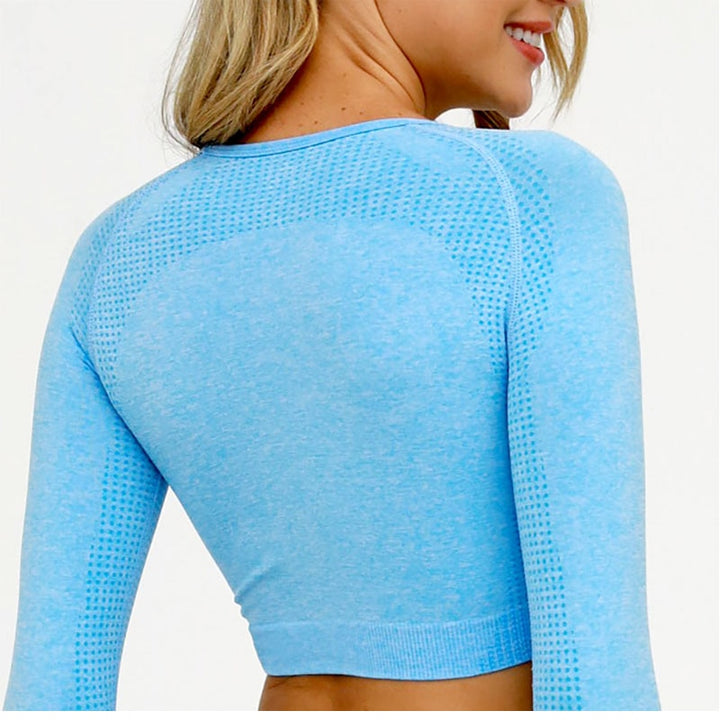 Bella Long Sleeve Crop Top