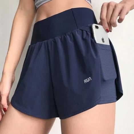 Run Mid-Rose Light Weight Shorts